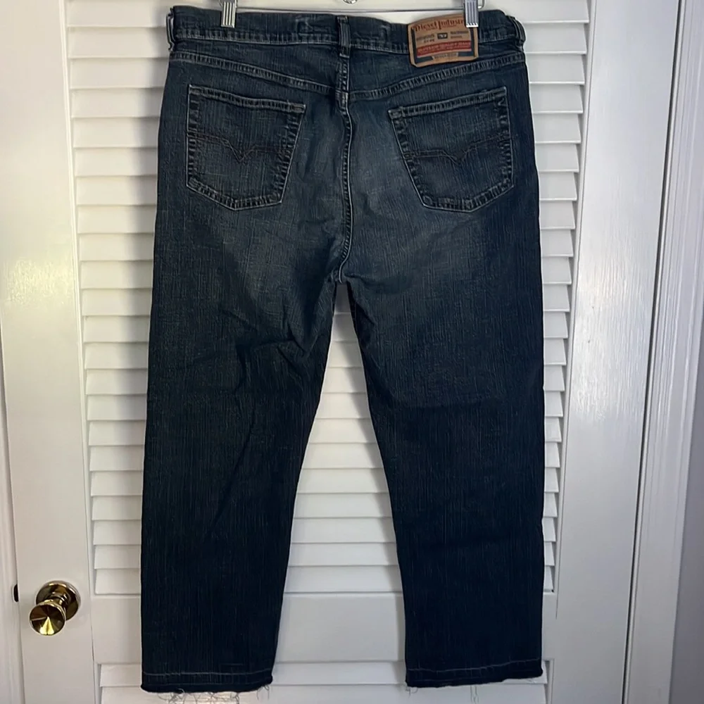 Y2K 90’s Vintage Diesel Jeans Kulter Crosshatch Stretch Denim wash 865 SHORT